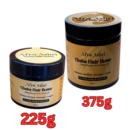 Afro Ashri Chebe Hair Growth Butter With Karkar Oil & Castor Oil