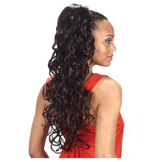 Aftress Jersy Girl Synthetic Drawstring Ponytail 10
