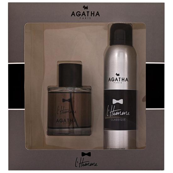 Agatha L'Homme Eau De Toilette Spray Gift Set 100ml