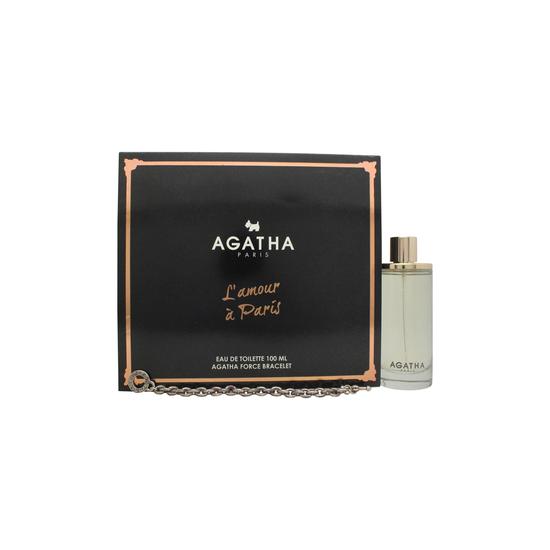 Agatha Paris L'amour A Paris Gift Set Eau De Toilette Spray + Bracelet 100ml