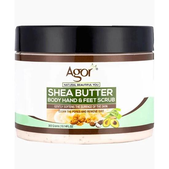 Agor Shea Butter Body Hand & Feet Scrub