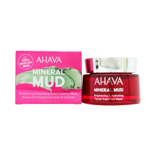 AHAVA Mineral Mud Brightening & Hydrating Facial Treatment Mask 50ml