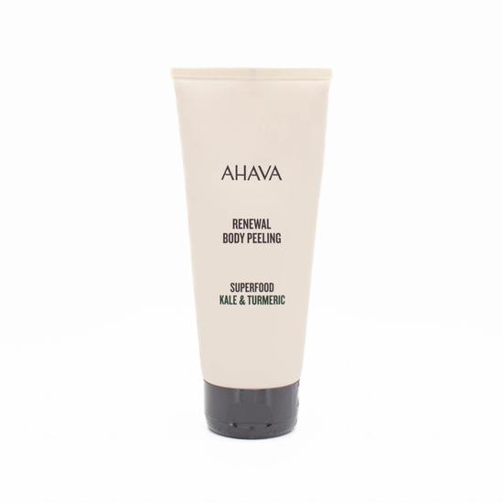 AHAVA Renewal Kale & Turmeric Body Peeling Scrub 200ml (Imperfect Box)