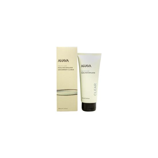 AHAVA Time To Clear Facial Mud Exfoliator 100ml