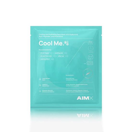 AimX Hydrating & Cooling Face Mask With Probiotics "cool Me" 25ml