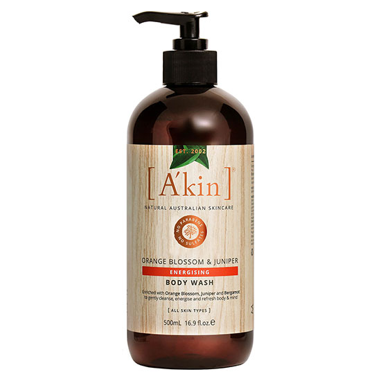 A'kin Aromatherapy Body Wash Orange Blossom