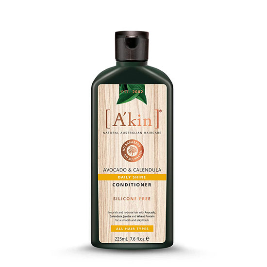 A'kin Avocado & Calendula Daily Shine Conditioner 225ml
