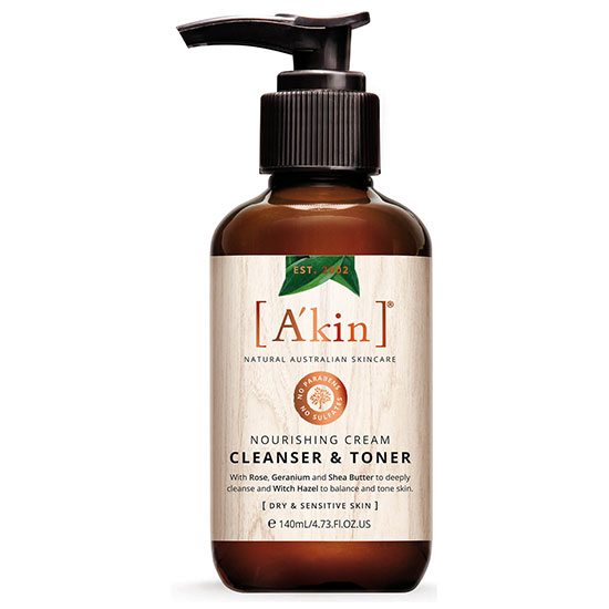 A'kin Nourishing Cream Cleanser & Toner