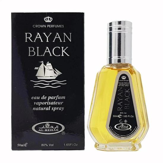 Al-Rehab Rayan Black Eau De Parfum By Al Rehab 50ml