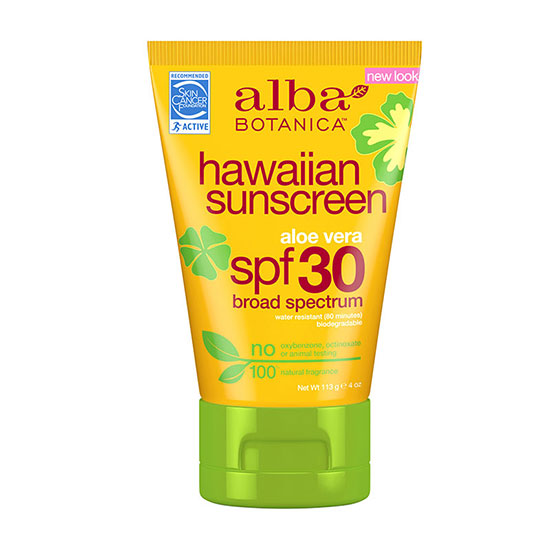 Alba Botanica Aloe Vera Sunscreen SPF30 113g