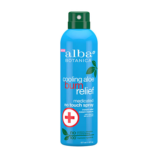 Alba Botanica Cooling Aloe Burn Relief Medicated Spray 177ml