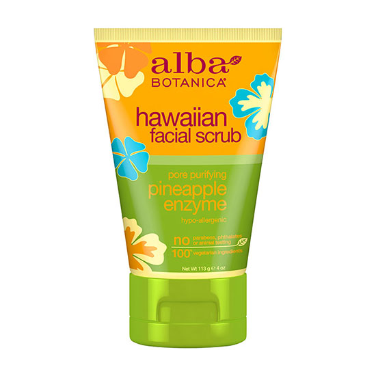 Alba Botanica Pineapple Enzyme Facial Scrub 113g