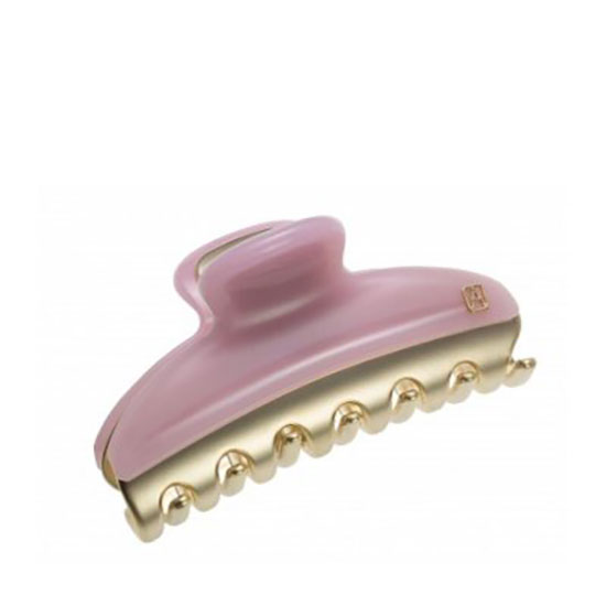 Alexandre de Paris Hair Clip Glossy Vendome Pink