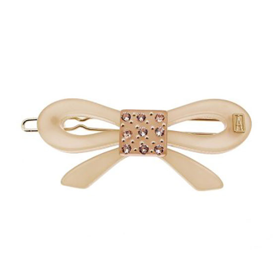 Alexandre de Paris Hair Slide Ballpoint Fraicheur Pink 5.5cm