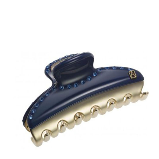 Alexandre de Paris Vendome Clip Blue 7.5cm