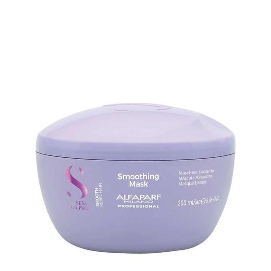 Alfaparf Semi Di Lino Smooth Smoothing Hair Mask For Frizzy Hair