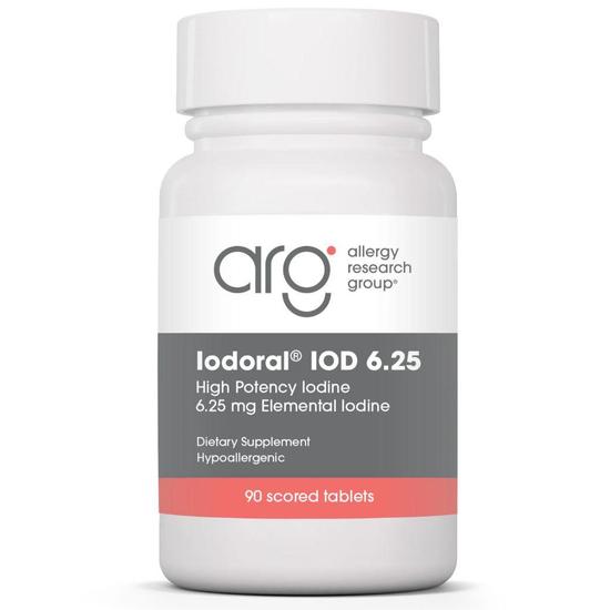 Allergy Research Group Optimox Iodoral 6.25 Tablets 90 Tablets