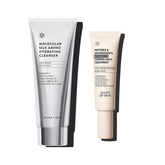 Allies of Skin Cleanse & Moisturise Duo