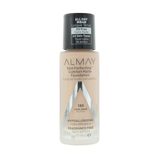 Almay Skin Perfecting Comfort Matte Foundation 130 Cool Nude