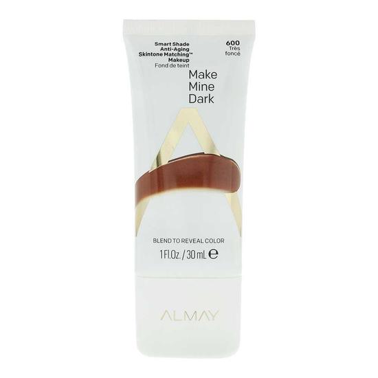 Almay Smart Shade Skintone Matching Foundation Make Mine Dark 600 30ml