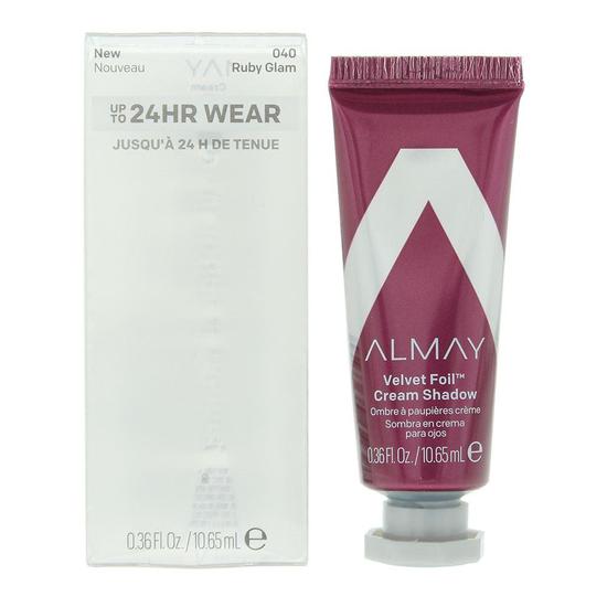 Almay Velvet Foil Cream Eyeshadow 040 Ruby Glam 10.65ml