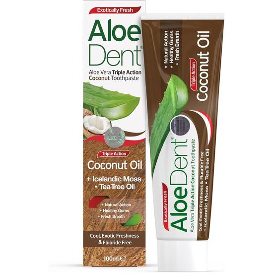 Aloe Dent Aloe Vera Triple Action Coconut Toothpaste