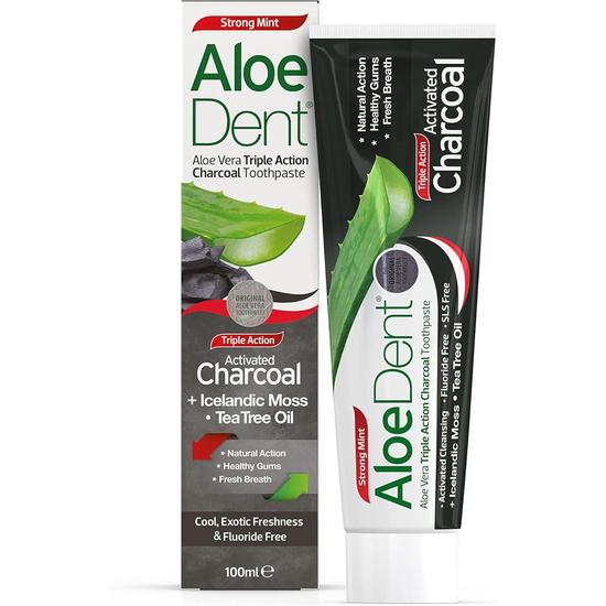 Aloe Dent Charcoal Toothpaste 100ml