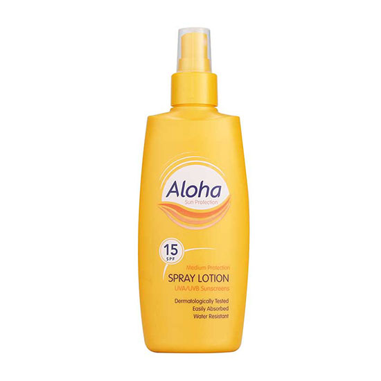 Aloha SPF15 Sun Lotion Spray