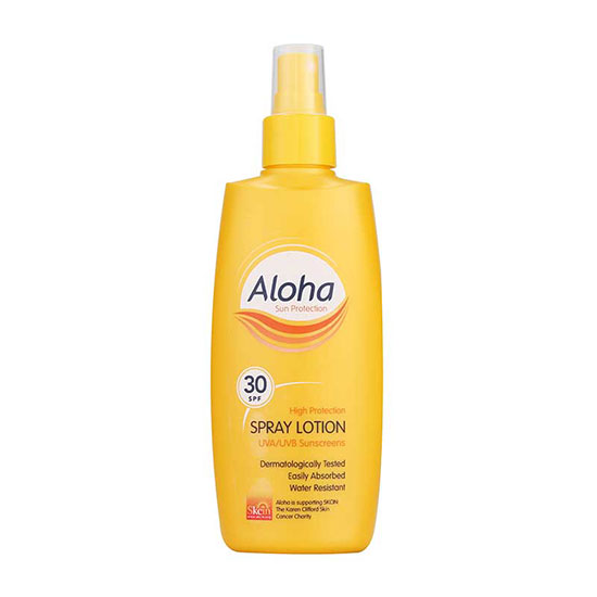 Aloha SPF30 Sun Lotion Spray 200ml