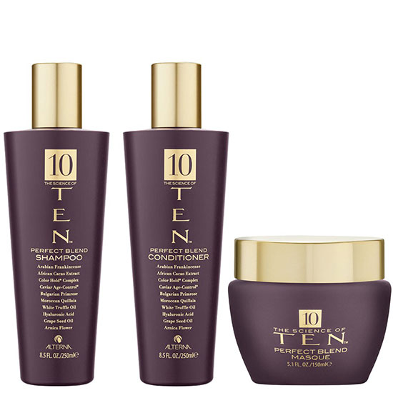 Alterna Ten Perfect Blend Shampoo , Conditionerand Masque