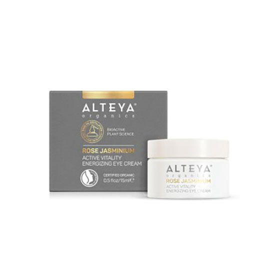 Alteya Organics Active Vitality Energising Eye Cream Rose Jasminium 15ml