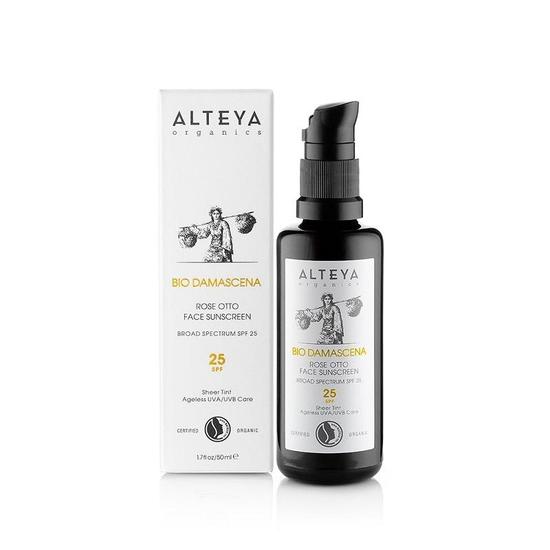 Alteya Organics Bio Damascena Rose Otto Sunscreen SPF 25 50ml