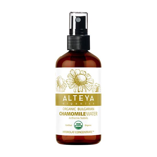 Alteya Organics Bulgarian Chamomile Flower Water Amber Glass Bottle 120ml