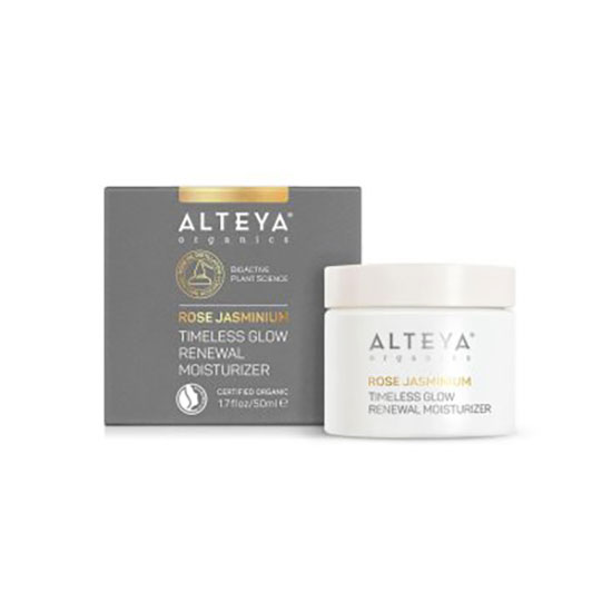 Alteya Organics Timeless Glow Renewal Moisturiser Rose Jasminium 50ml