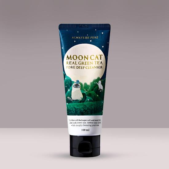 Always Be Pure Mooncat Real Green Tea Pore Deep Cleanser