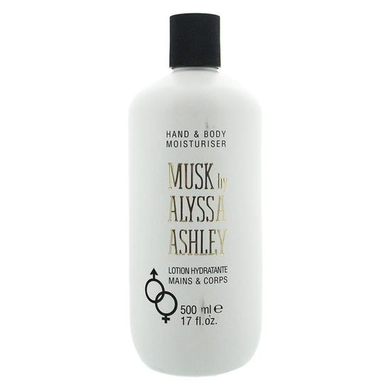 Alyssa Ashley Musk Hand & Body Moisturiser 500ml