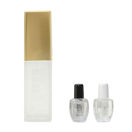 Alyssa Ashley White Musk Eau De Toilette 2 Oils 50ml