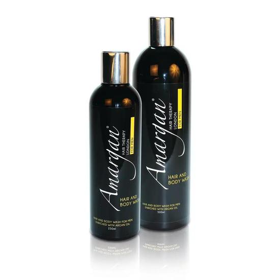 Amargan Mens Hair & Body Wash 250ml