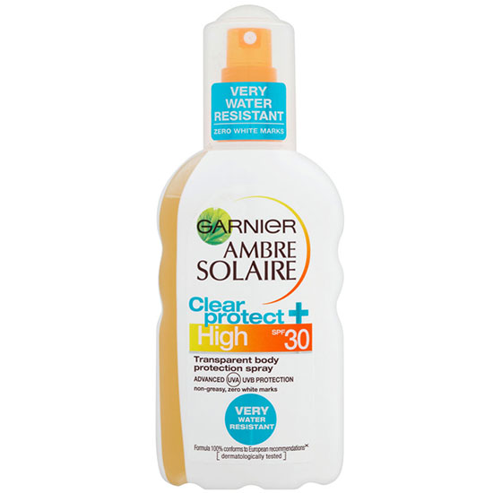 Ambre Solaire Clear Protect Transparent Sun Cream Protection Spray SPF30