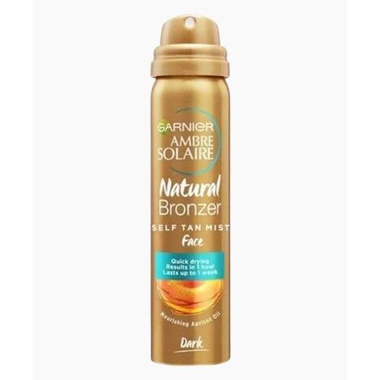 Ambre Solaire Natural Bronzer Face Self Tan Mist Dark 75ml