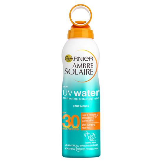 Ambre Solaire UV Water Clear Sun Cream Mist SPF30 200ml