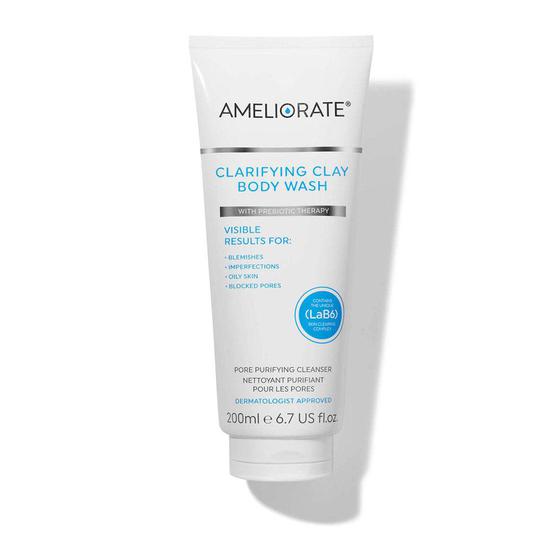 AMELIORATE Clarifying Clay Body Wash 200ml