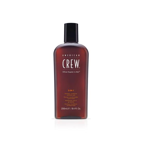 American Crew 3 In 1 Shampoo Conditioner & Body Wash