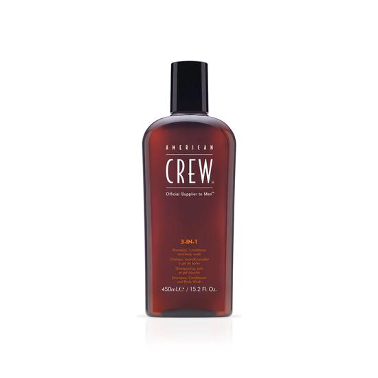 American Crew 3 In 1 Shampoo Conditioner & Body Wash 450ml