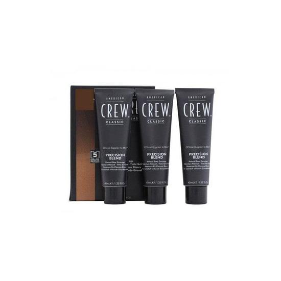 American Crew Precision Blend Hair Colour Set 5/6 Medium/Ash 3 x 40ml