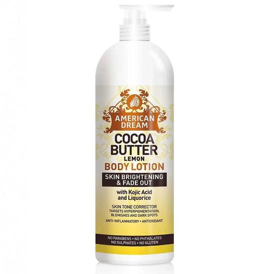 American Dream Cocoa Butter Lemon Body Lotion 750ml