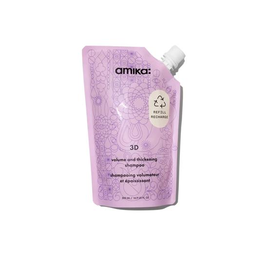 Amika 3d Volume & Thickening Shampoo 500ml