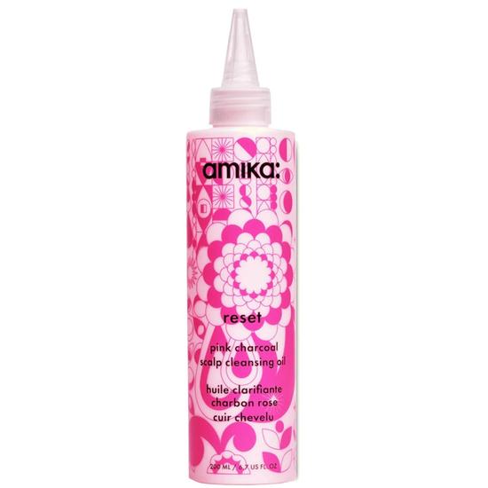 Amika Reset Pink Charcoal Scalp Cleansing Oil
