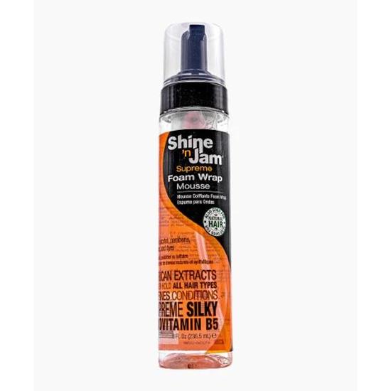 Ampro Shine N Jam Supreme Foam Wrap Mousse With Provitamin B5