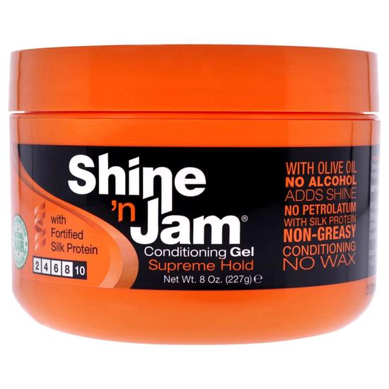 Ampro Shine N Jam Supreme Hold Conditioning Gel Supreme Hold W Silk Protein
